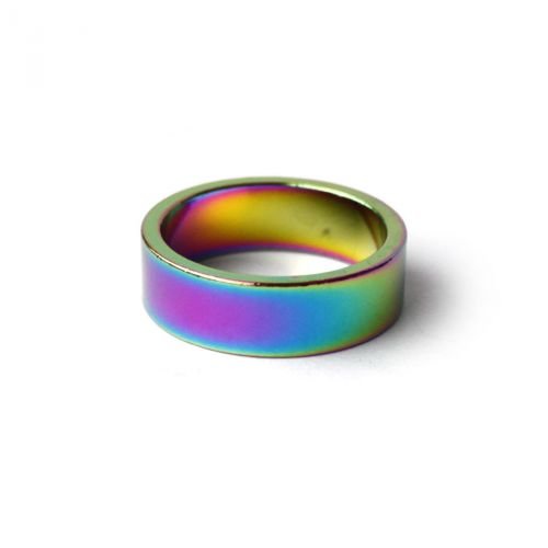 Кольцо на рулевую ARMOUR BIKES 10мм oil slick